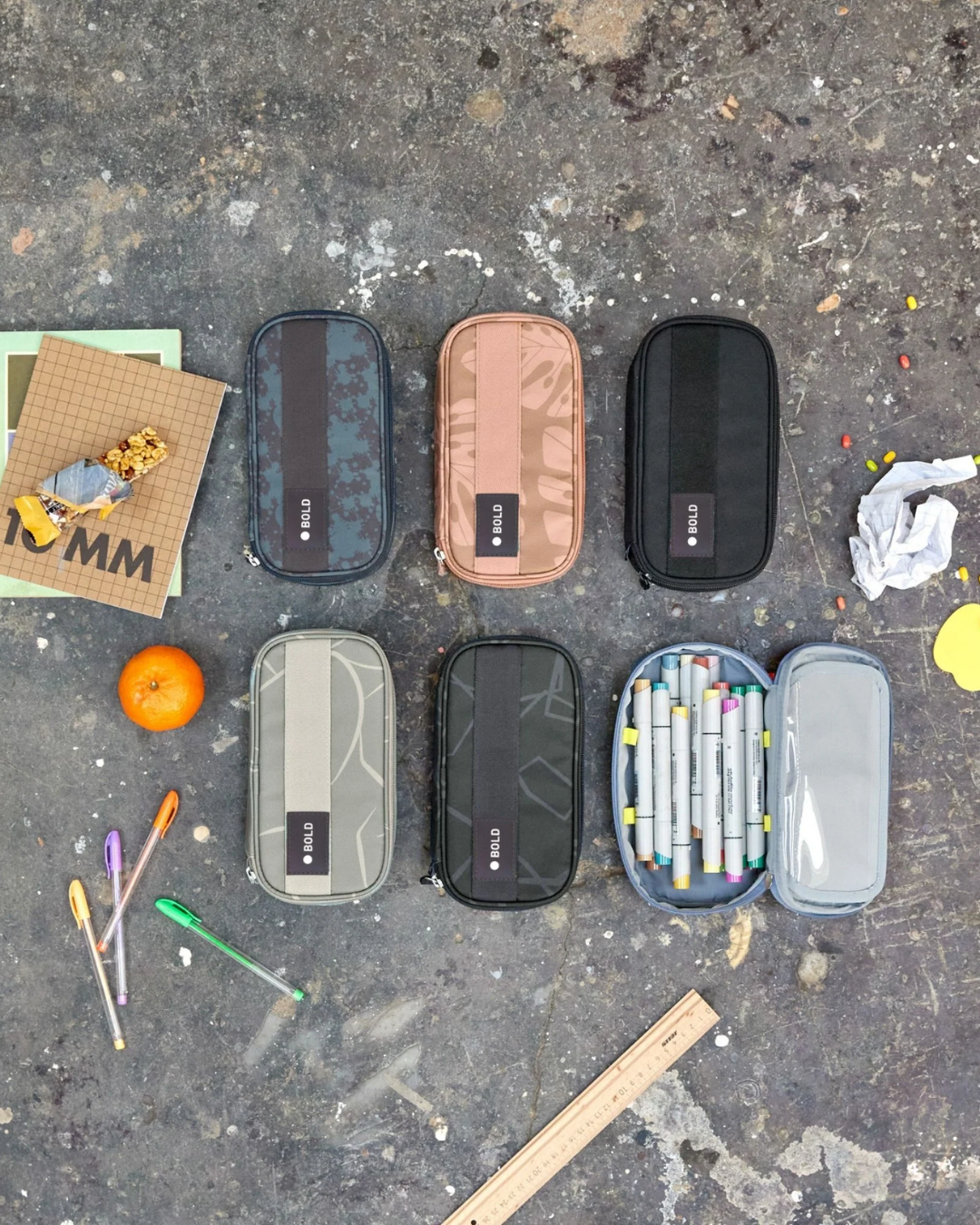 Lassig Spacy Bold Kalem Kutusu Spots Blue