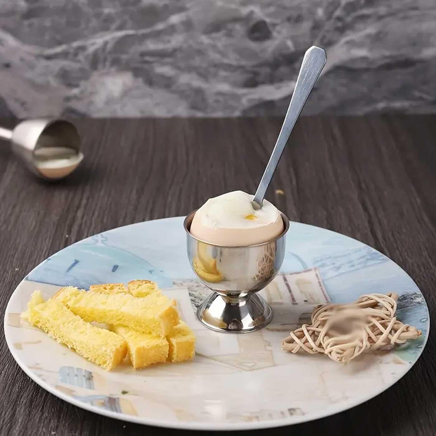 Reyo Paslanmaz Çelik 6'lı Kadeh Yumurtalık