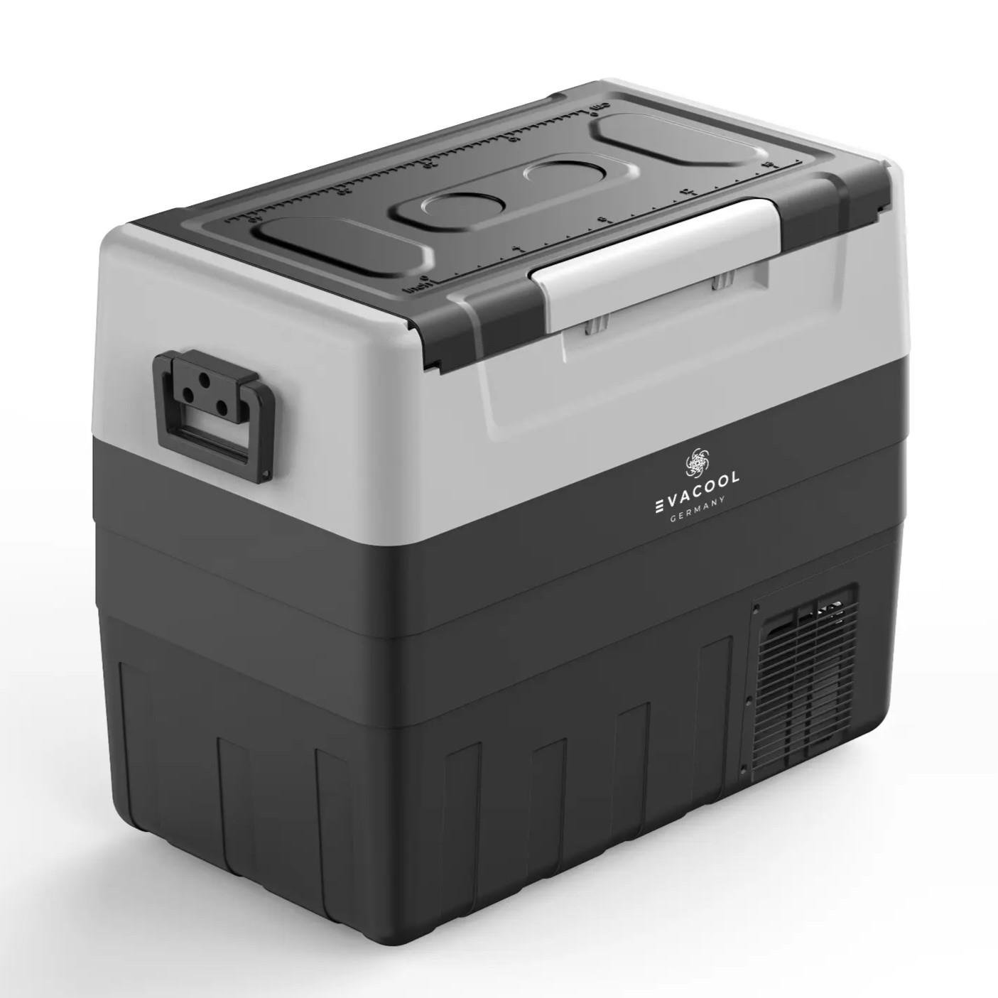 Evacool EVA55AT 12/24V 55 Litre Tek Kapak Çift Ekran Kompresörlü Oto Buzdolabı