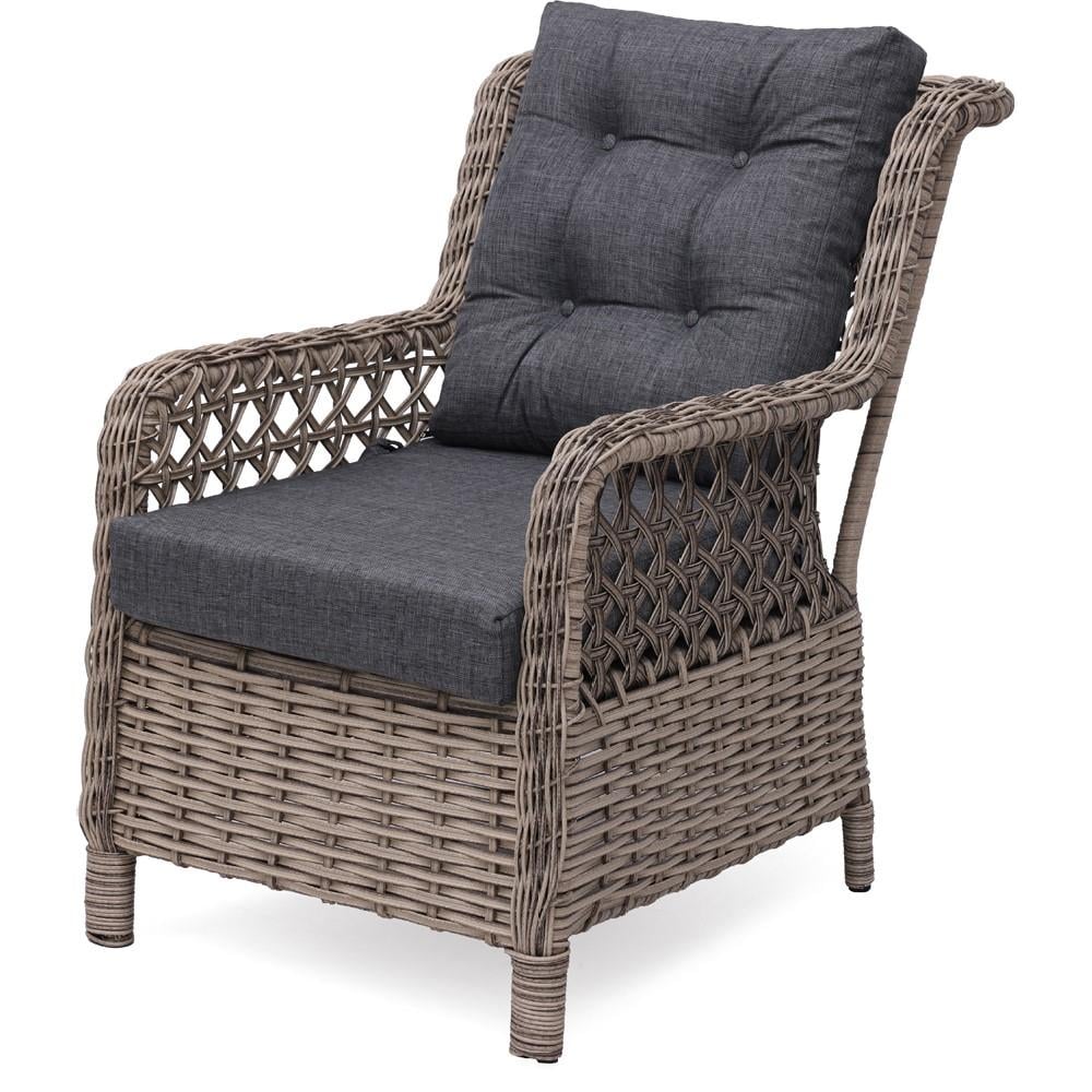 Grassgarden Açelya 3+1+1 Masa Alüminyum Üzeri Örgü Rattan Bahçe Balkon Mobilyası