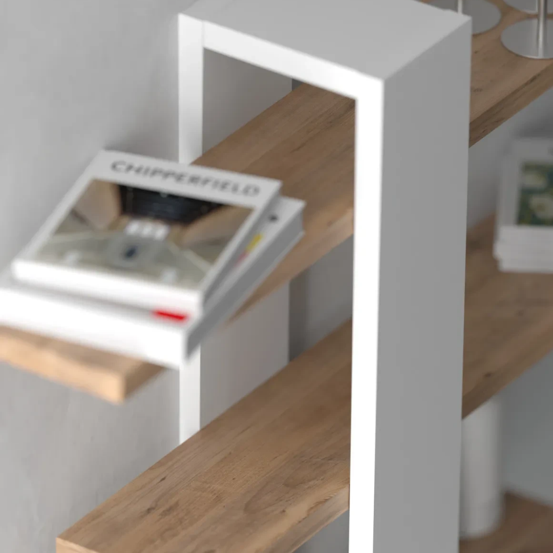 Gold Falez 3 Raflı Dekoratif Duvar Rafı