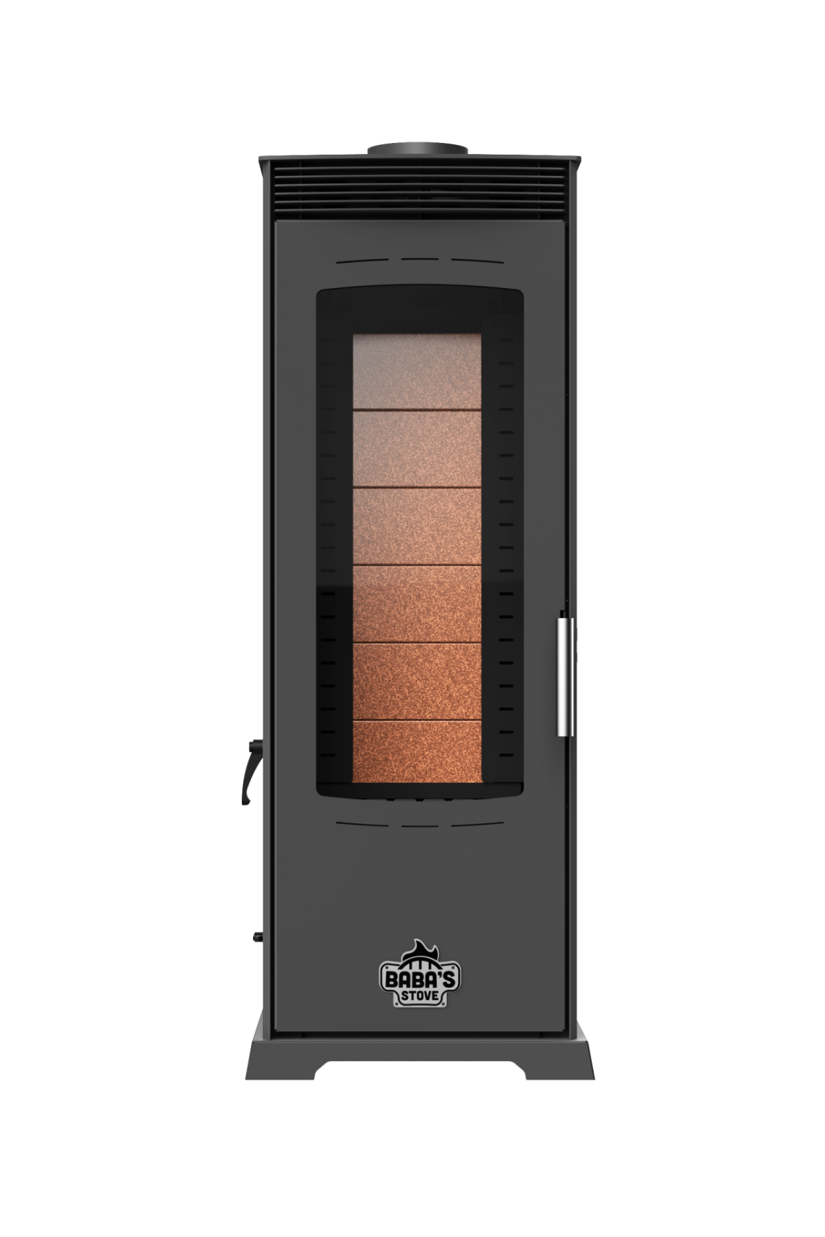 Baba's Stove Flame Fan 12KW Plus Pelet ve Odun Sobası