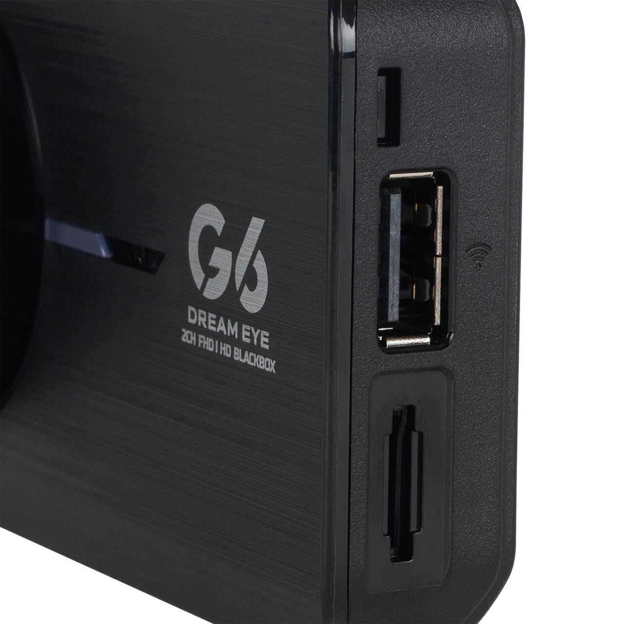 Gnet G6 Fullhd 2 Kamerali Wi-Fi Turkce Ekranli Park Modlu Arac Kamerasi