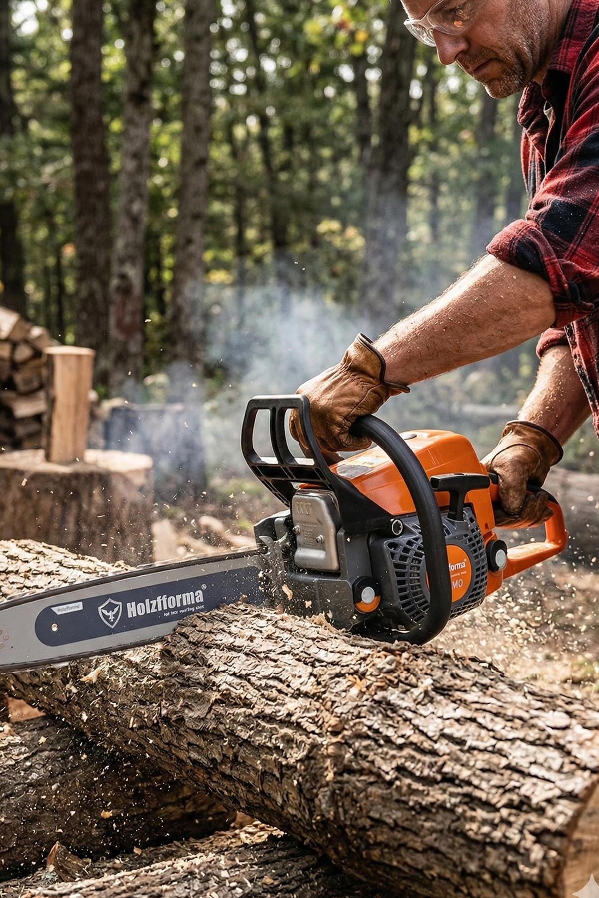 Holzfforma G255E Benzinli Easy Start Motorlu Testere 3.1 HP