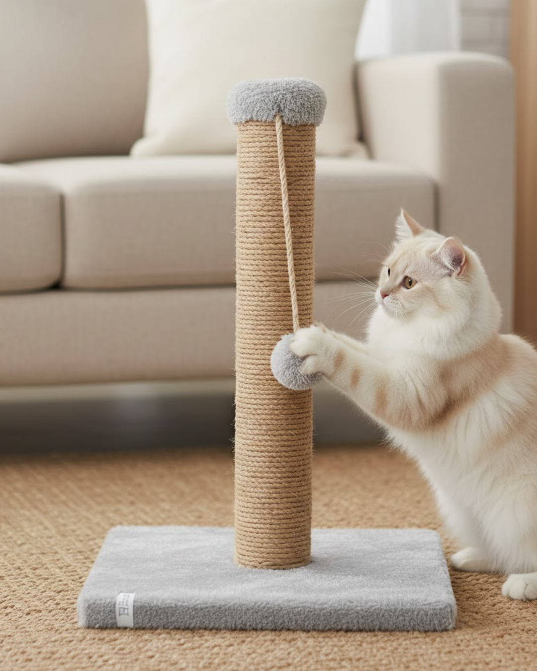 Reyo Pet Kedi Tırmalama Tahtası Gri 42 cm