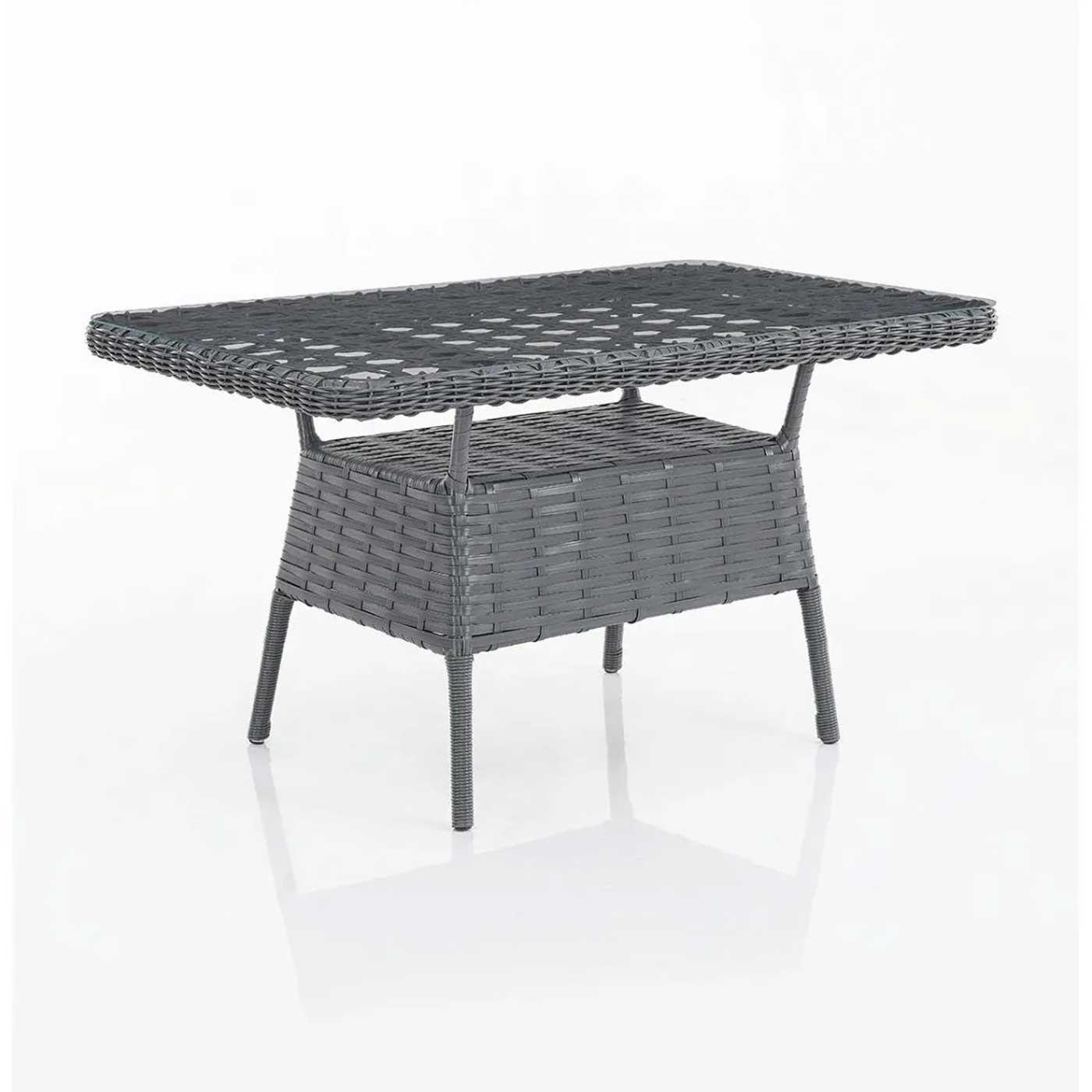 Reyo Petek 2+1+1 Masalı Rattan Bahçe Mobilyası, Balkon Takımı, Rattan Koltuk Takımı