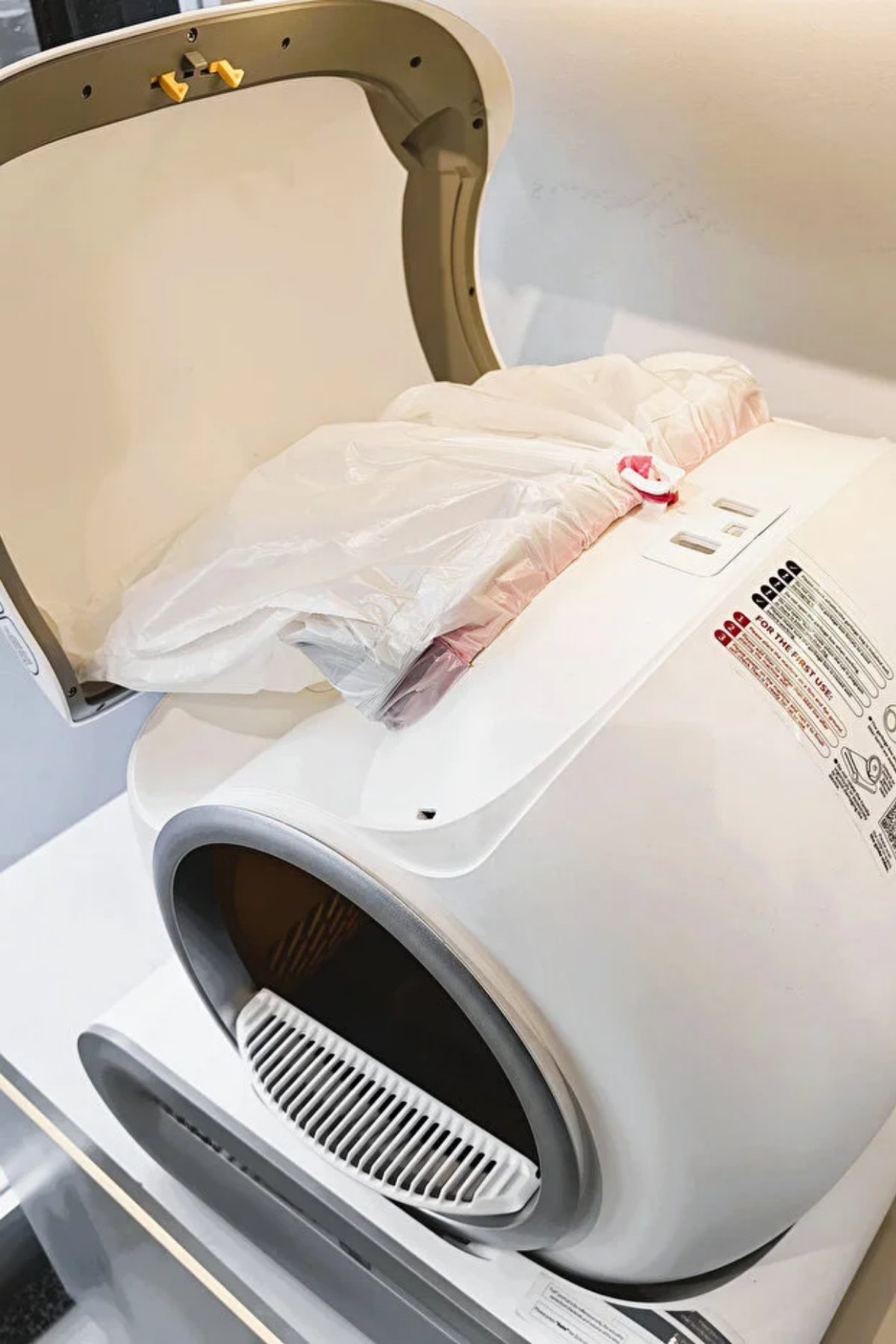 Reyo Otomatik Kedi Tuvaleti Atık Torbası – Büzgülü Kedi Tuvaleti Poşeti 6 Rulo 60 Adet (Model 2)