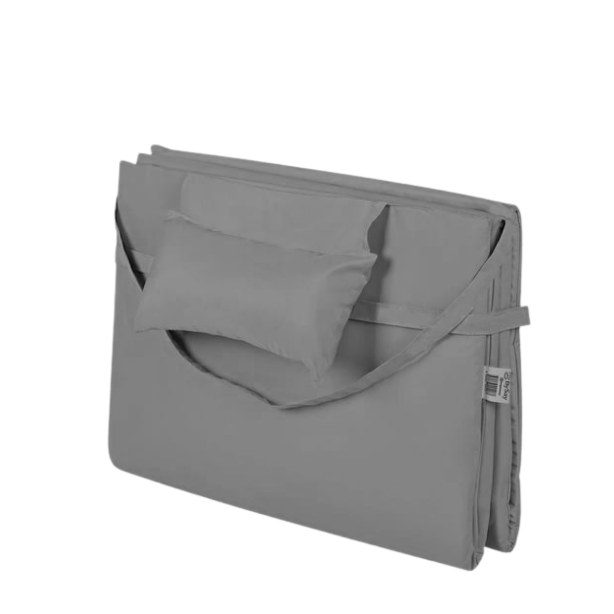 Bysay Taşınabilir Katlanır Plaj Havuz Minderi, Şezlong Minderi Kamp Yatağı Gri