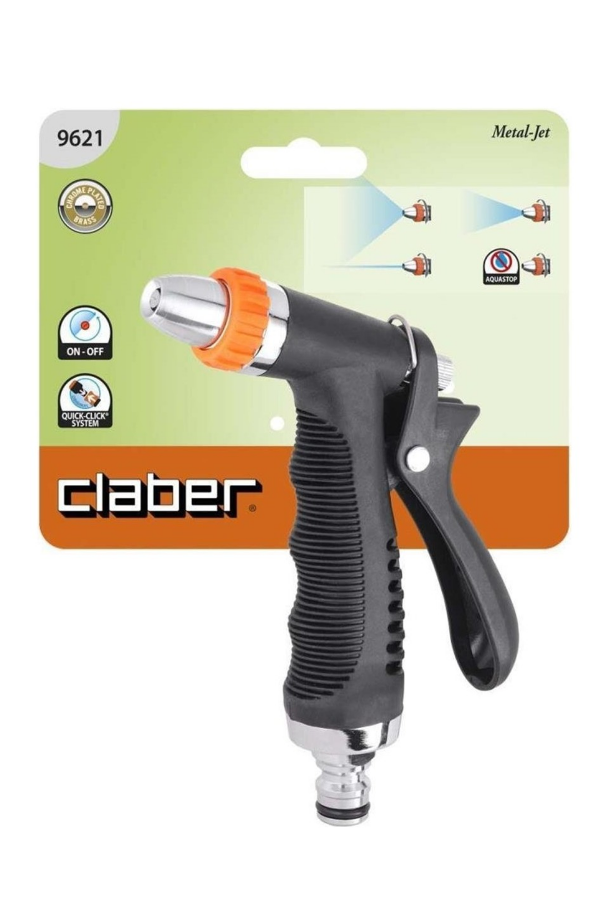 Claber 9621 Sulama Tabancası 3 Fonksiyonlu Spray Pistol