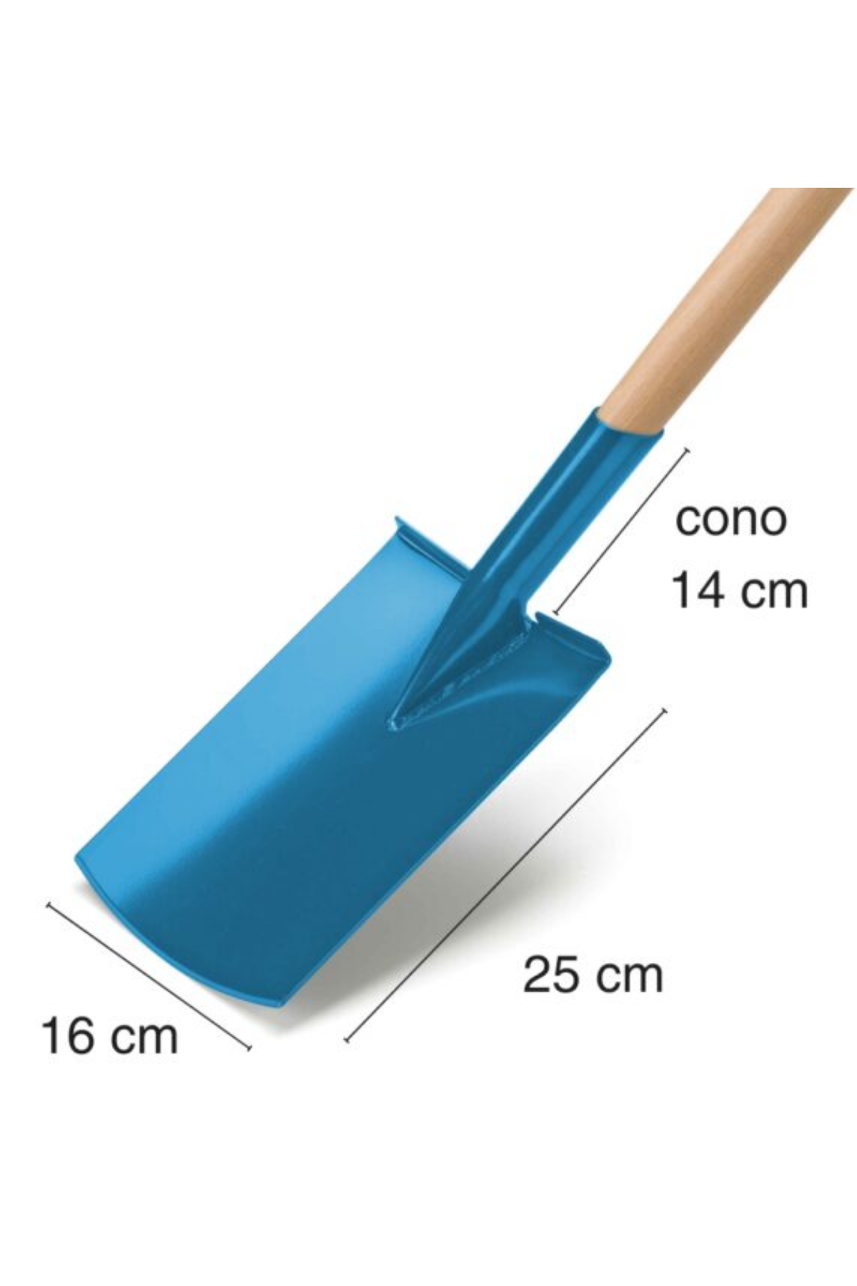 Handy 207185T Hafif Kare Bel Küreği T Saplı 85 cm