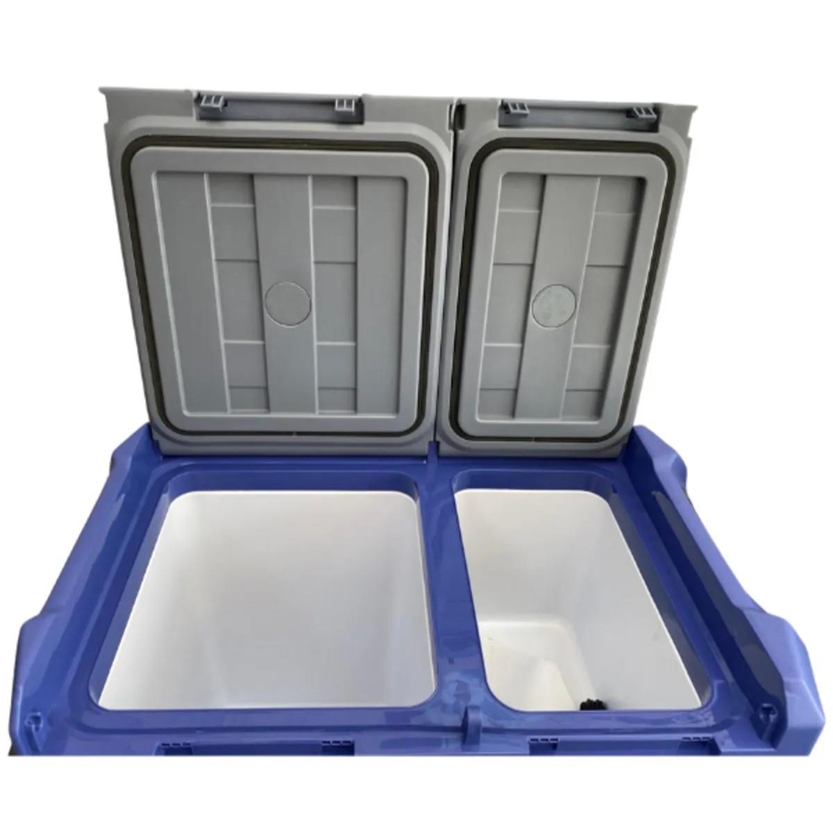 Evacool EVA40B Classic 12/24v Çift Kapak Tek Kontrol Kompresörlü Oto Buzdolabı