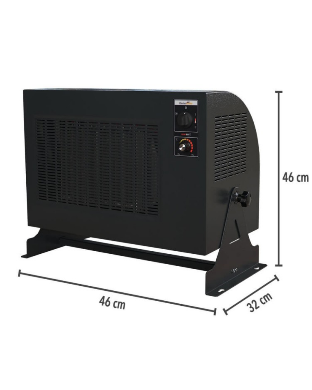Heatbox HBPRO9000F Pro 9000W Trifaze Elektrikli Fanlı Isıtıcı Füme