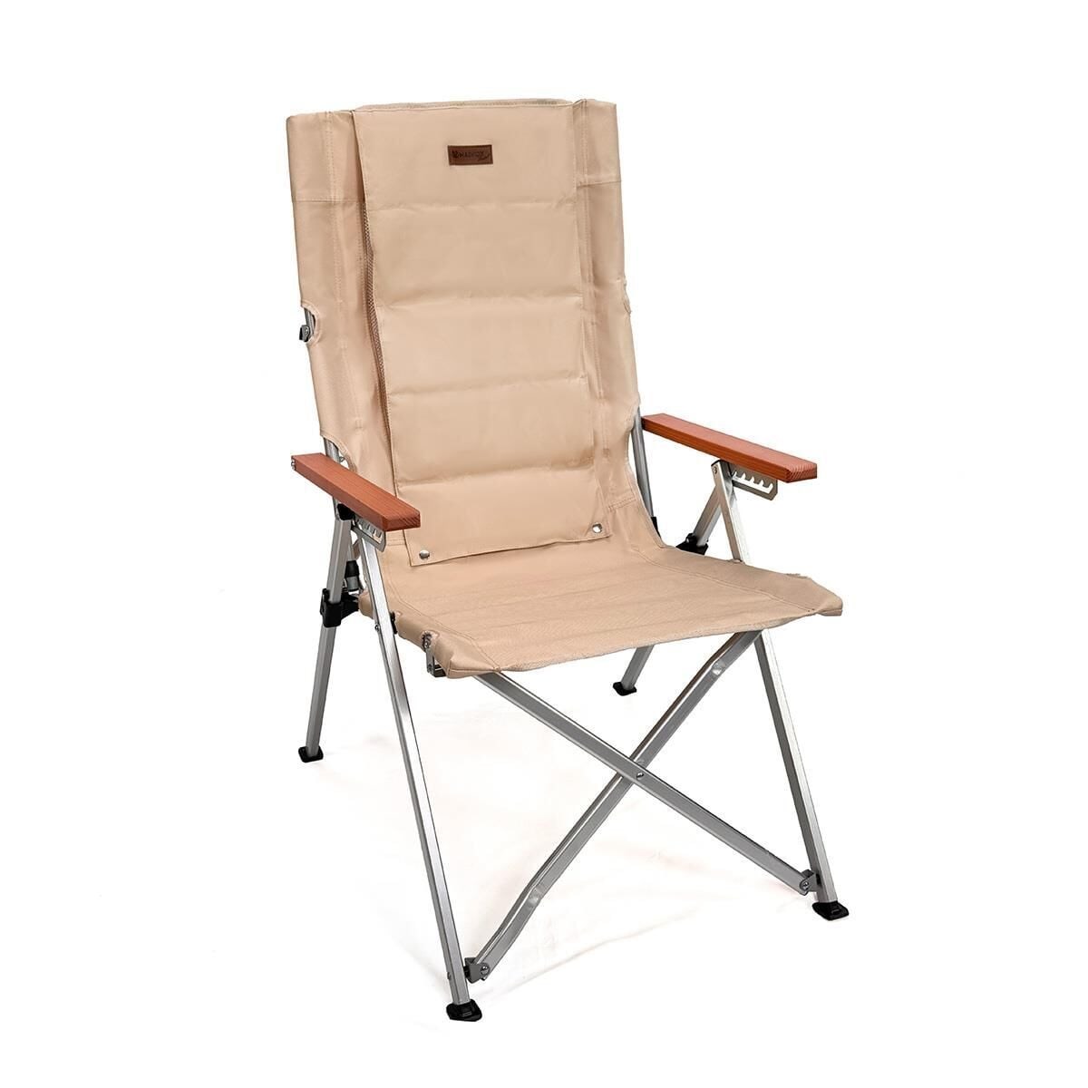 Madfox Haven 6 Kademeli Katlanır Kamp Sandalyesi Krem