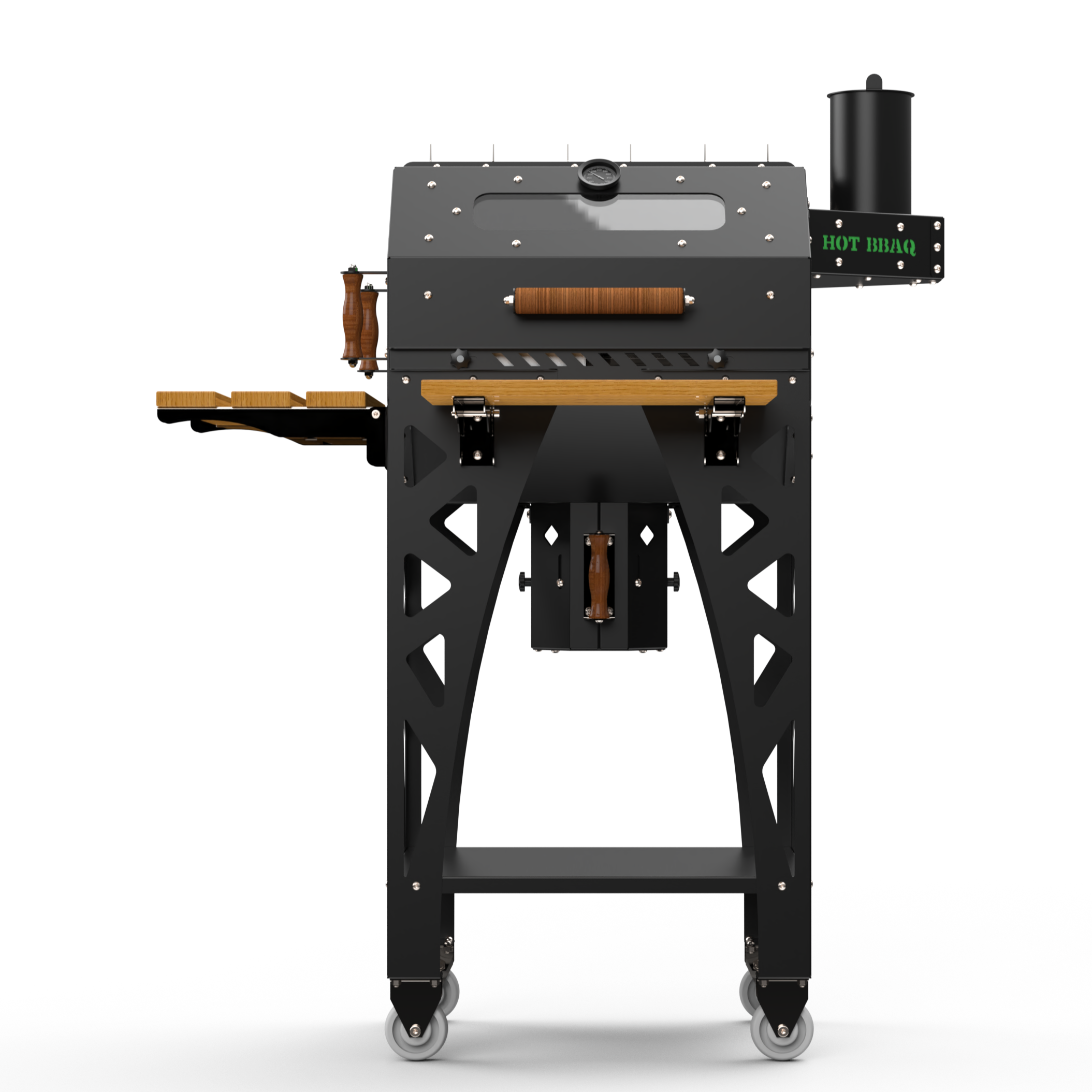Hotbbaq Hot Quartz Short Camlı 50cm Barbekü Mangal