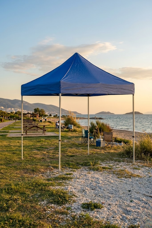 Reyo 2×2 Makaslı Katlanır Çardak Mavi