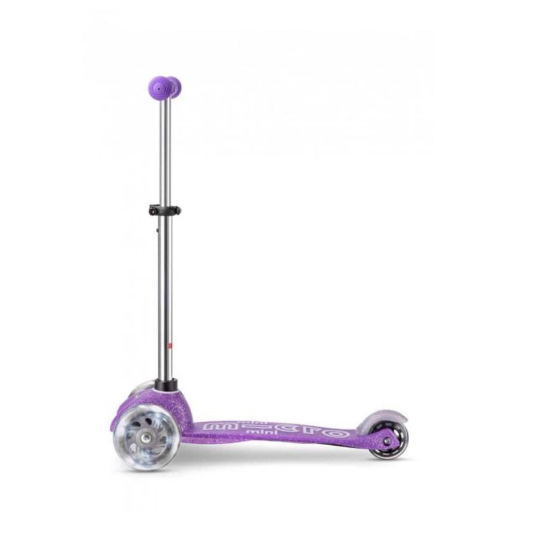 Micro Mini Micro Deluxe Fairy Glitter LED Purple Scooter