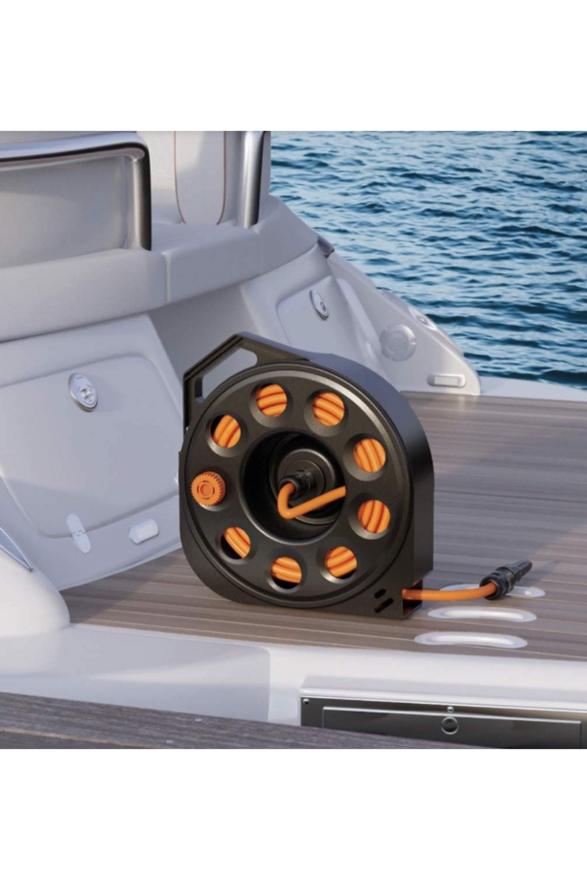 Claber 8974 Aquapass Kasetli Hortum Makarası