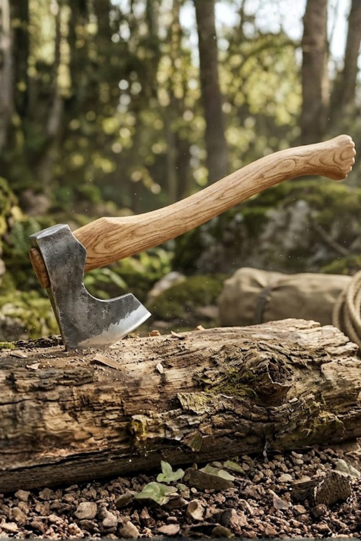 Handy 2273 Saplı Dövme Çelik Balta 0,8 Kg
