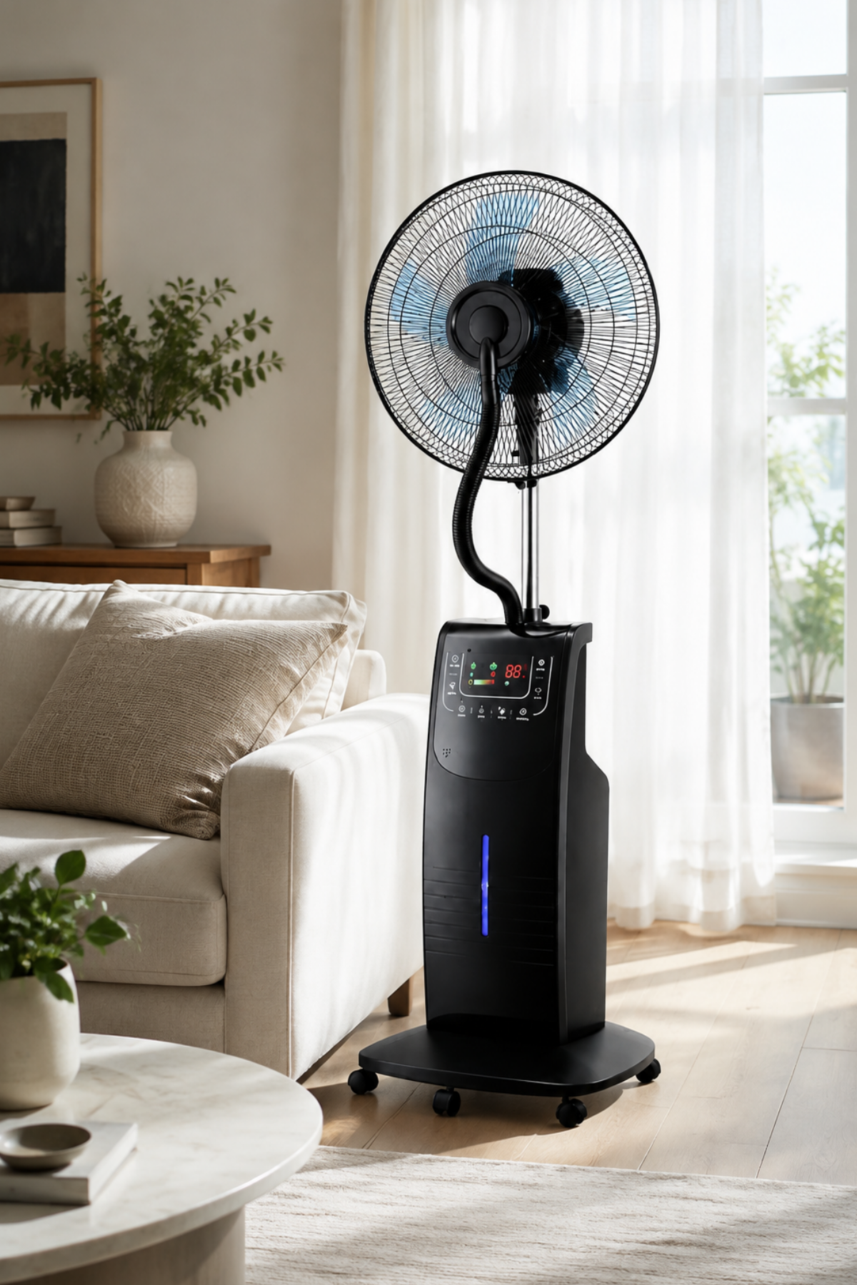 Reyo Diablo 90W İyonizer ve Kumandalı Buharlı Vantilatör