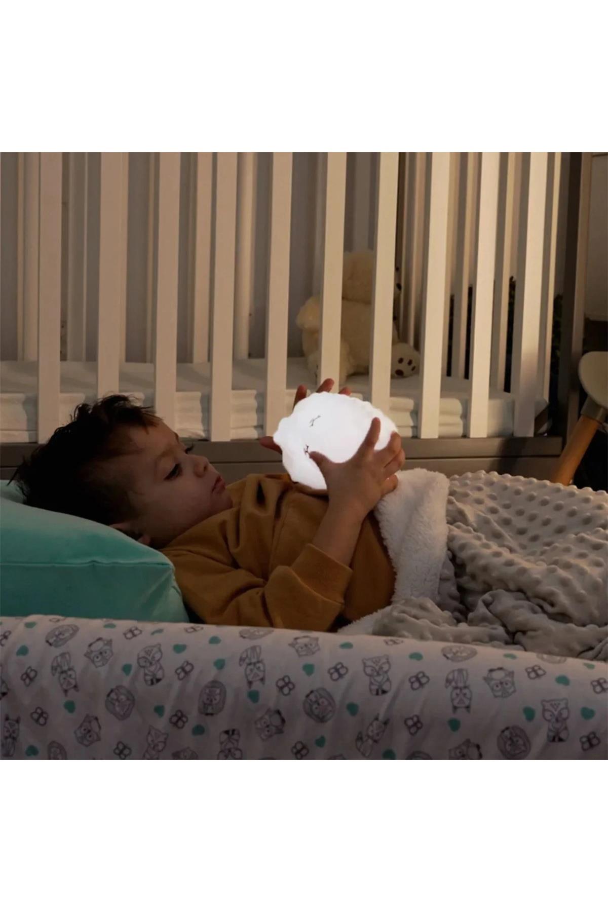 Bblüv Hög Beyaz Silikon Gece Lambası