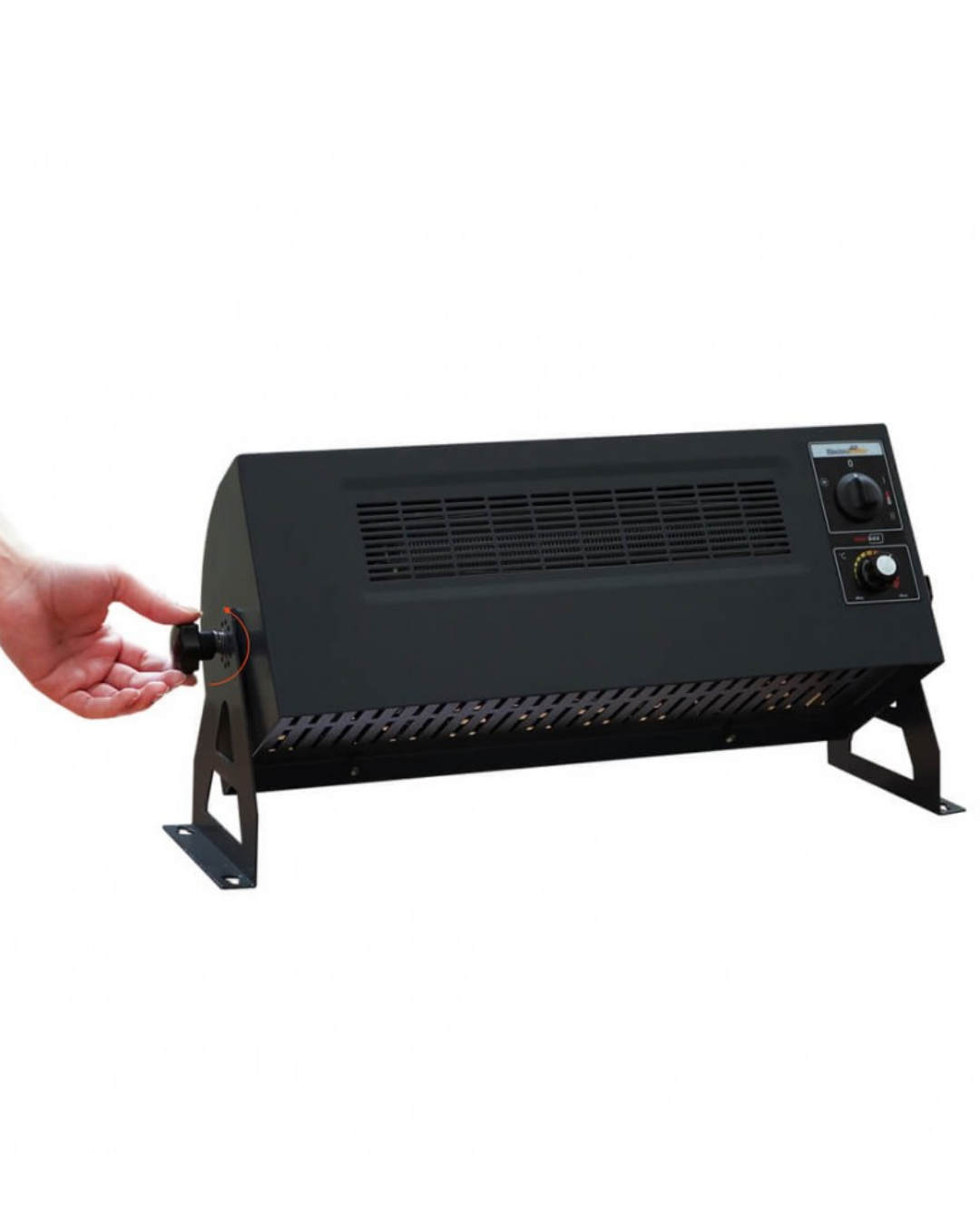 Heatbox HB3603000F 360 3000W Monofaze Elektrikli Fanlı Isıtıcı Füme