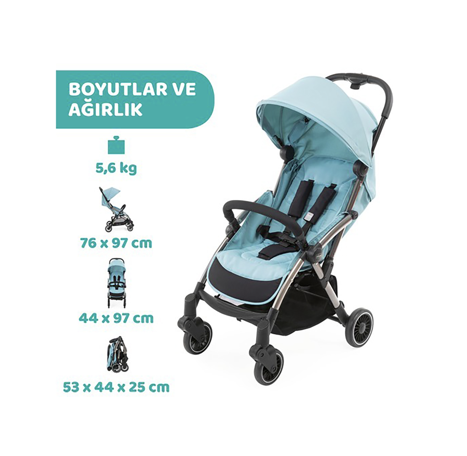 Chicco Cheerio Hydra Kabin Tipi Bebek Arabası