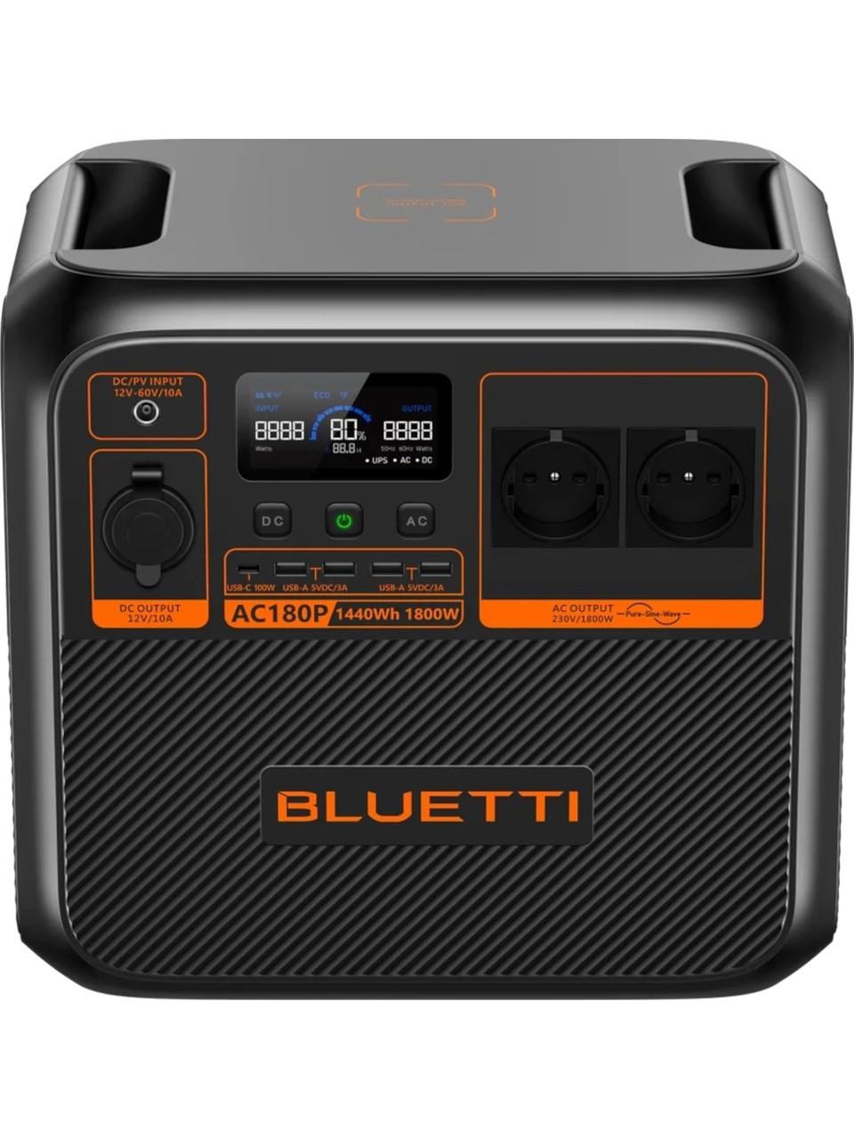 Bluetti AC180P UPS 1440Wh Kapasiteli Taşınabilir Güç Kaynağı