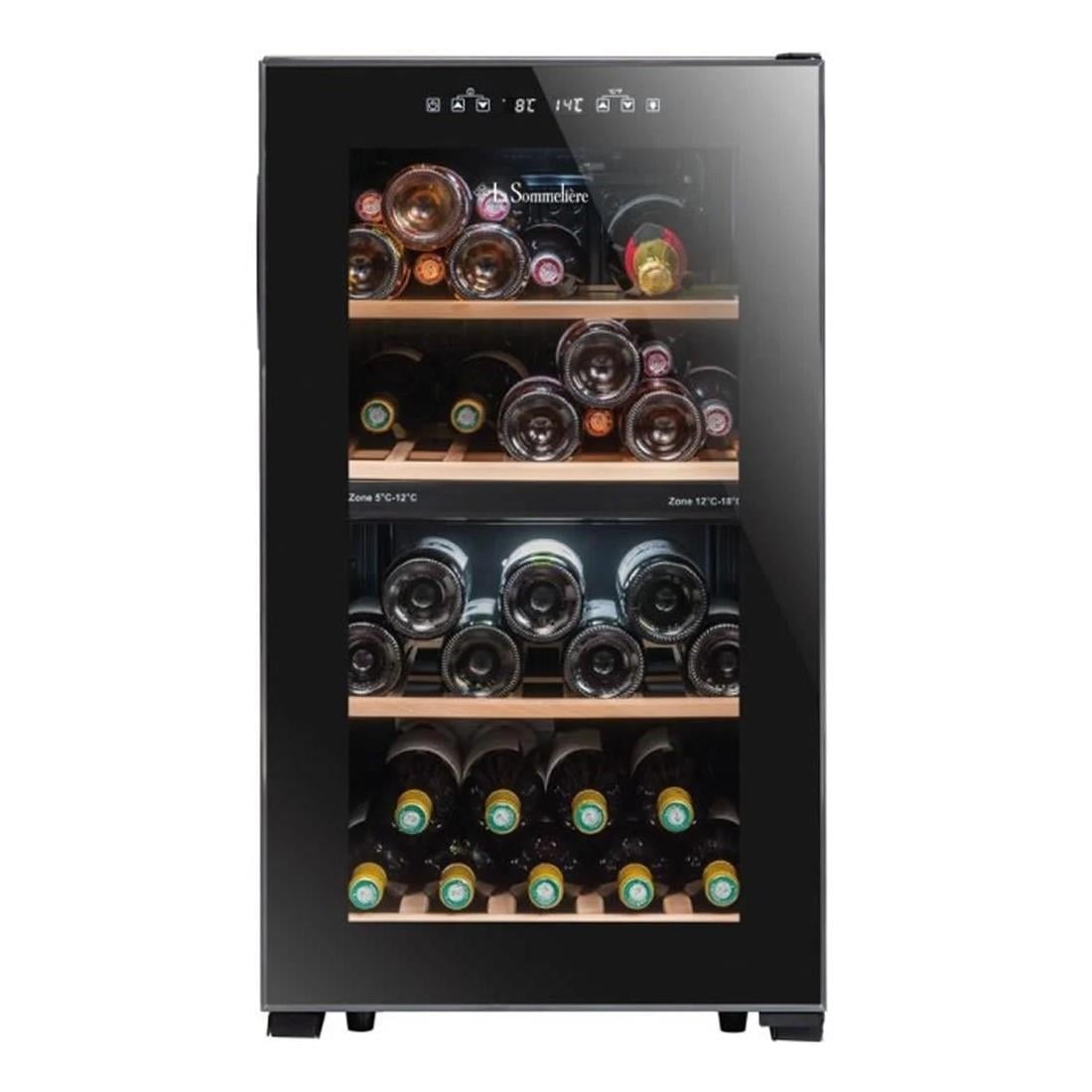 La Sommeliere LS512ZBLACK Solo Şarap Dolabı - 50 Şişe