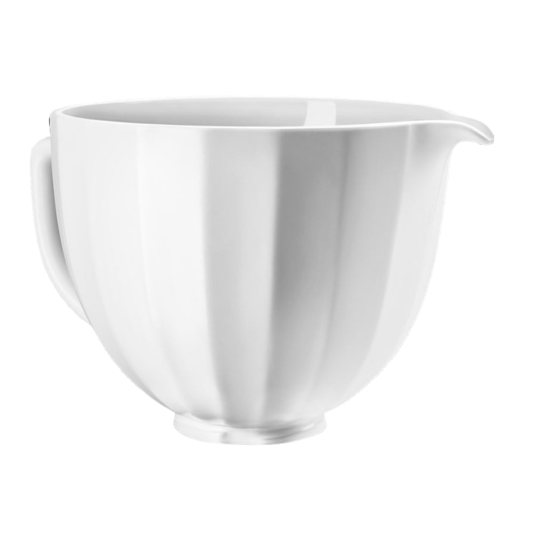 KitchenAid 5KSM2CB5PWS 4.7 lt Stand Mikser İçin Seramik Kase Beyaz