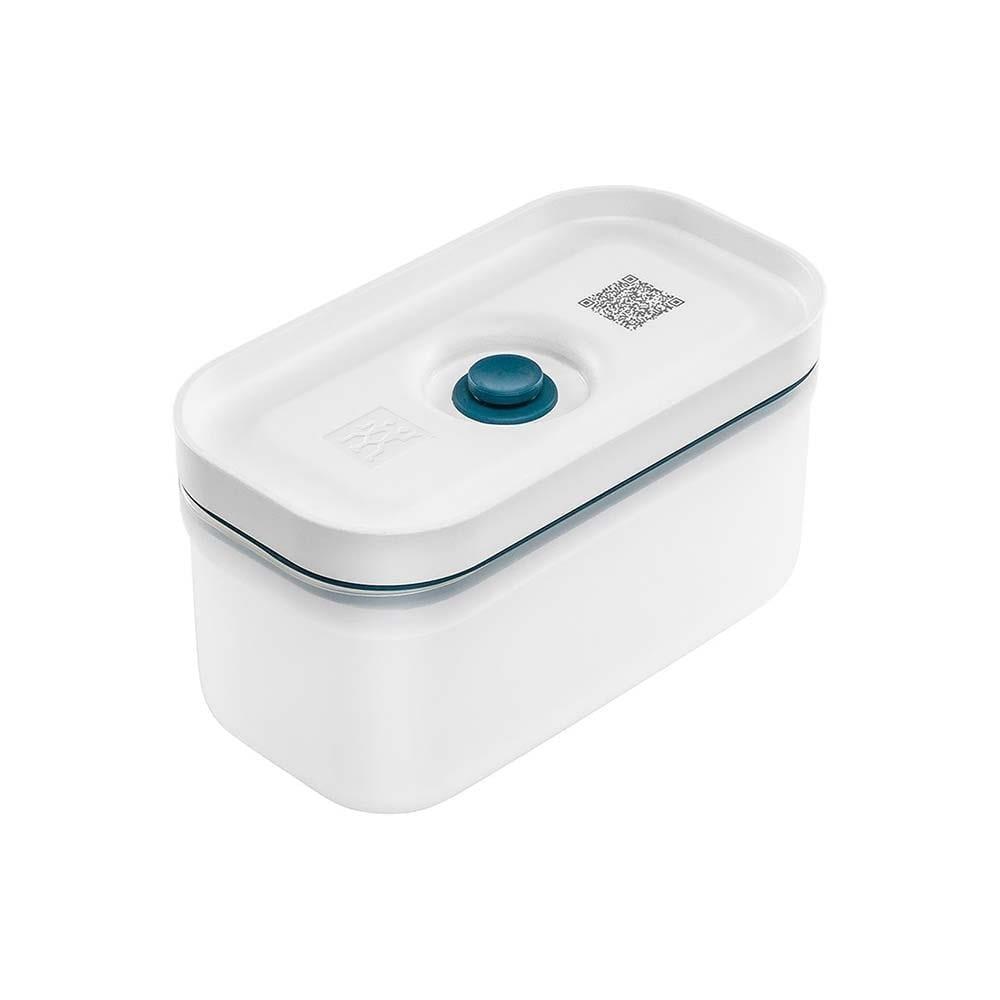 Zwilling Fresh & Save Vakumlu Yemek Taşıma Kabı, S, Plastik, Yarı Şeffaf-Akdeniz Mavisi
