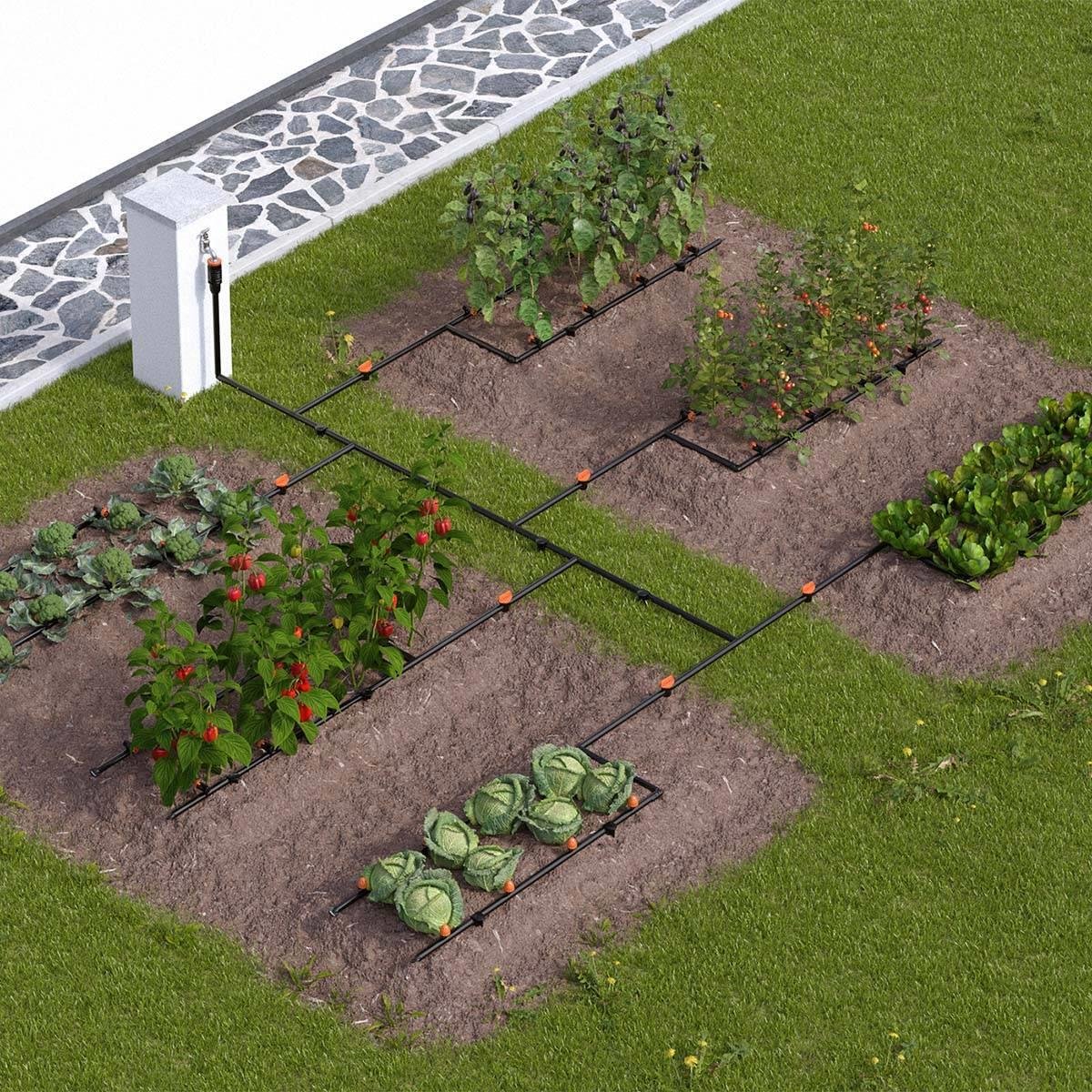 Claber 90767 Orta Drip Kit Damlama Sulama Sistemi 25 Mt