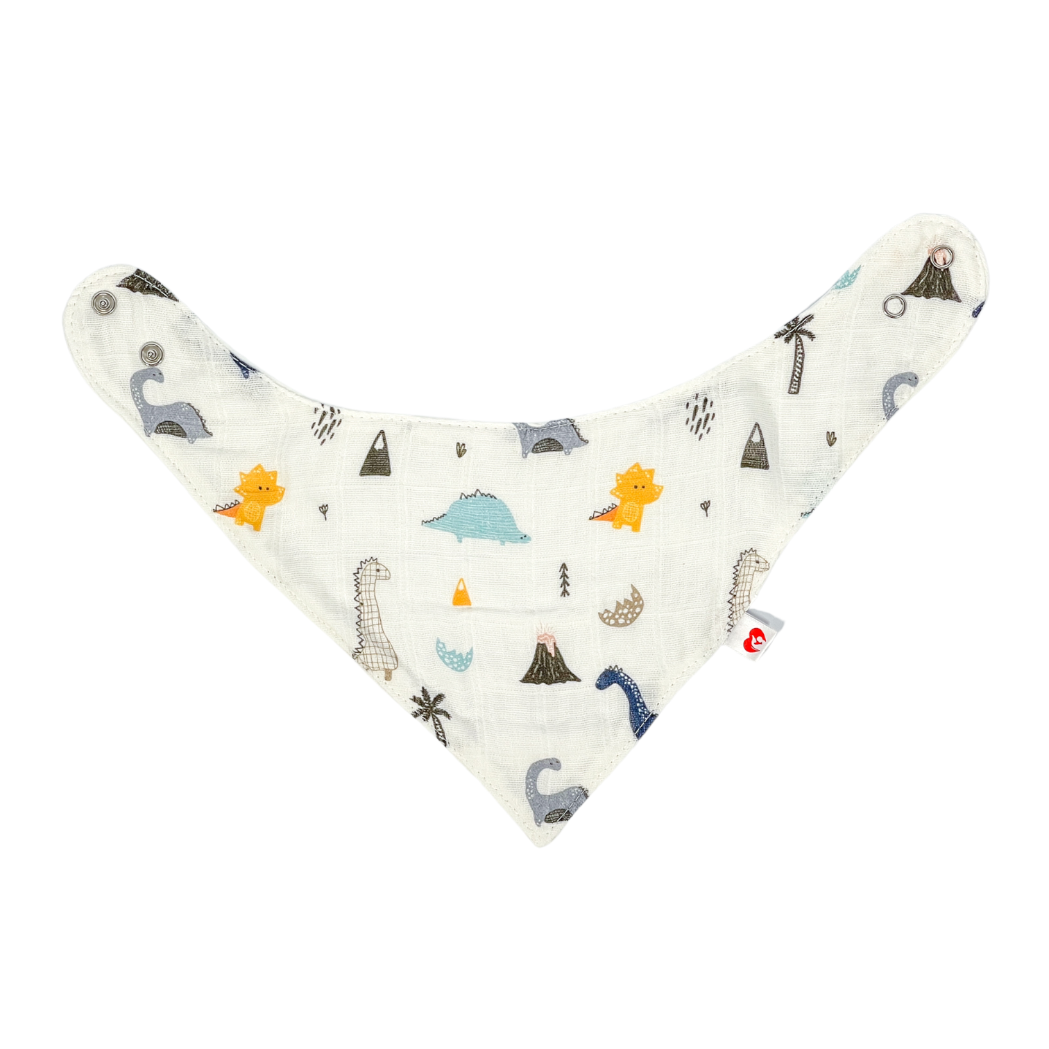 Reyo Beberotti Müslin Önlük Fular Dinozorlu