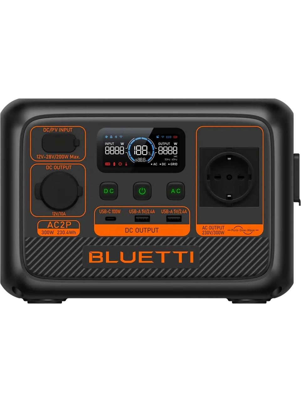 Bluetti AC2P 230.4Wh Kapasiteli Taşınabilir Güç Kaynağı