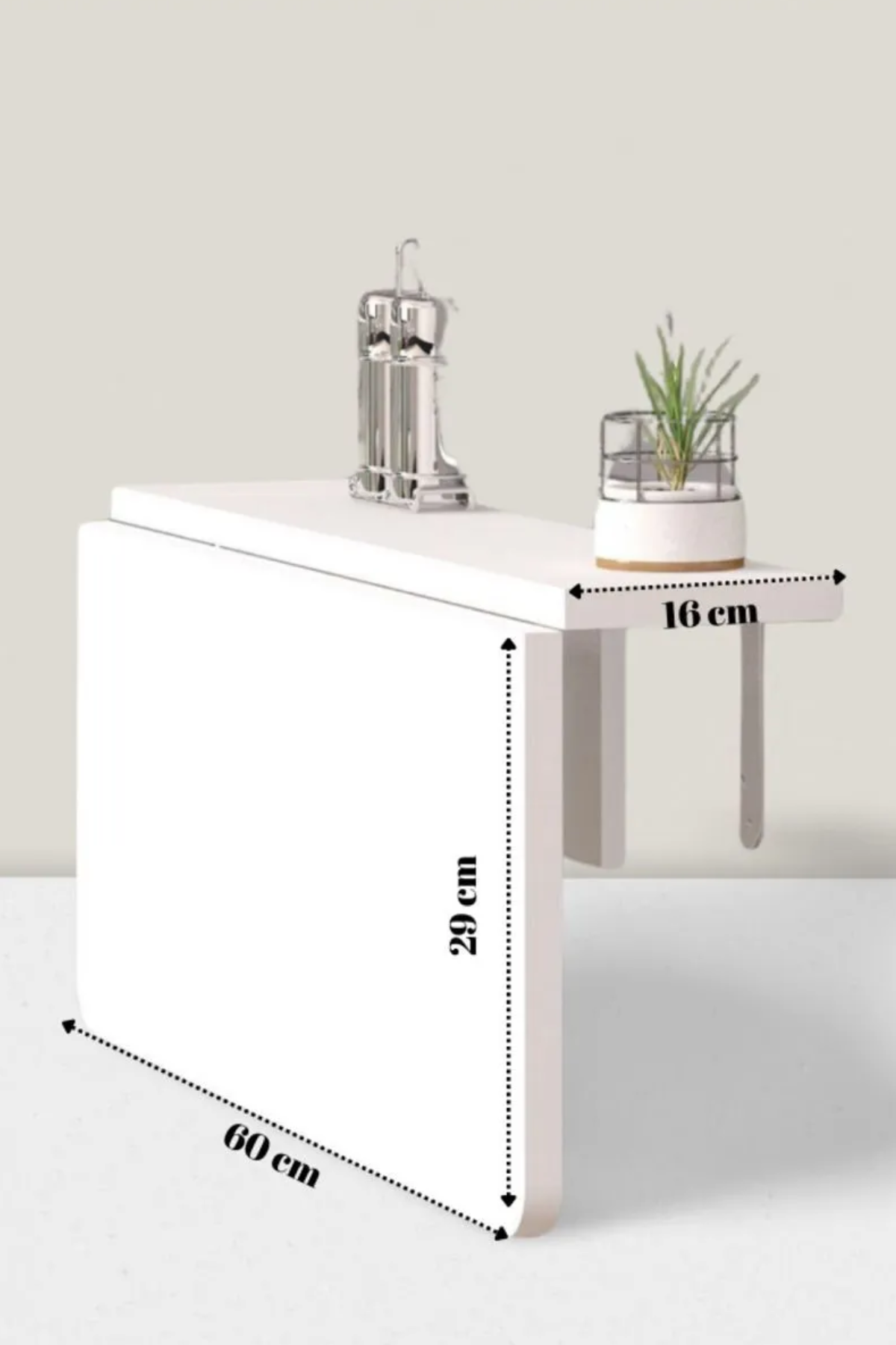 Ankara Orman Ürünleri 72x45 1. Sınıf Açılır Kapanır Duvara Monte Raf Masa Mutfak Masası