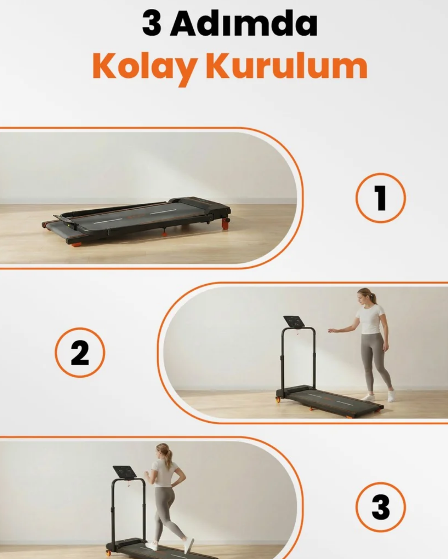 Bezt Run Smart Katlanabilir Koşu Bandı Siyah