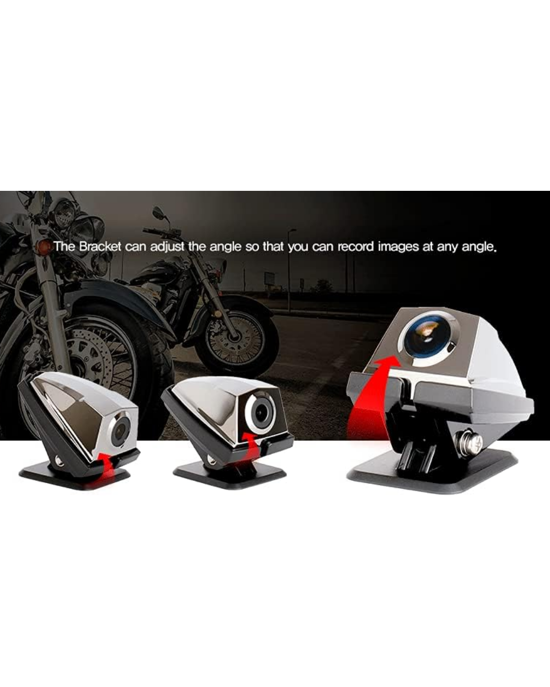 GNet Mvr Motosiklet 2 Kameralı Full Hd Wifi Araç Kamerası