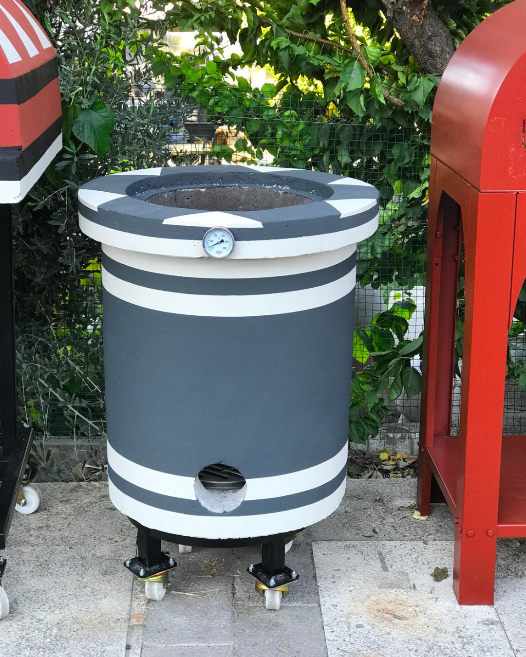 By Chef Kapaklı Termometreli Tandır Yer Fırını