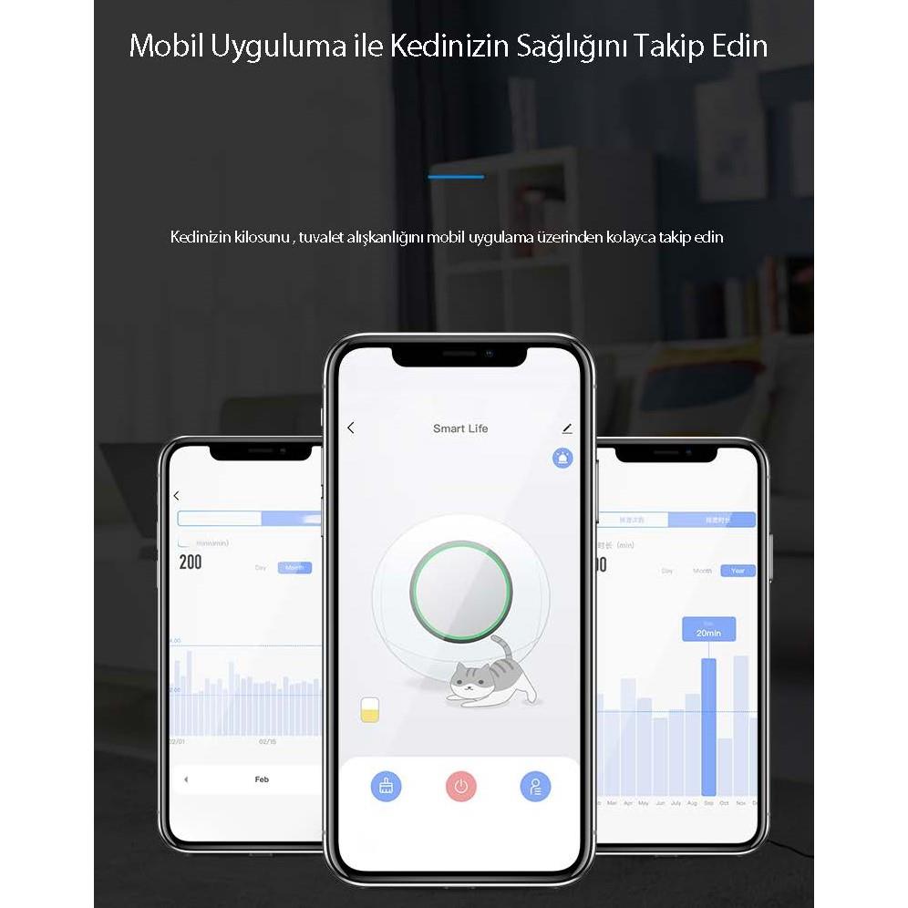 Els Pet ELS-E801 Akıllı Kedi Tuvaleti