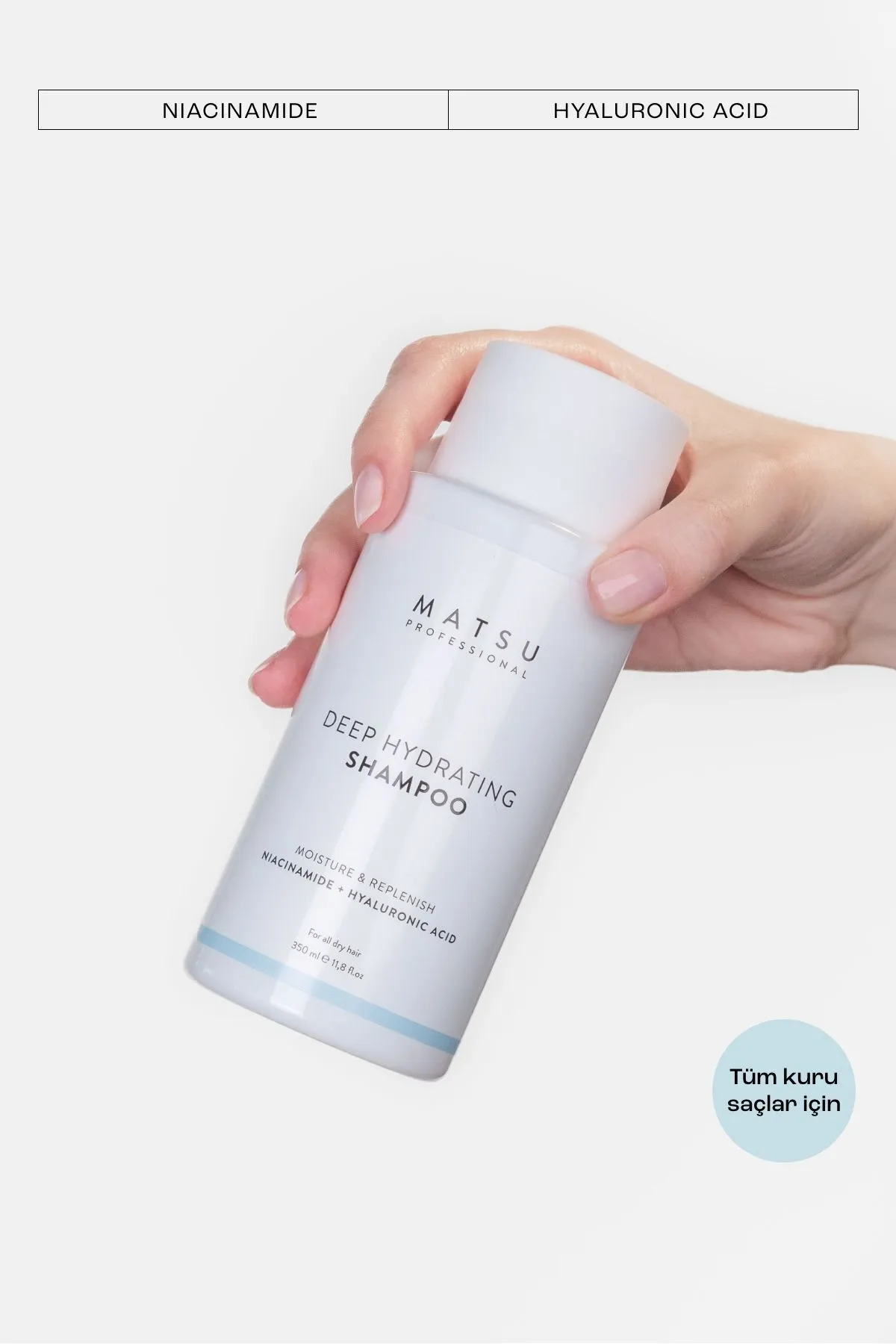 Matsu Deep Hydrating Nemlendirici Bakım Şampuanı 100 ml Seyahat Boy