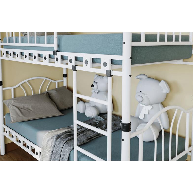 Argimo Bella Genç Çocuk Yatak Odası Metal Ranza ve Karyola