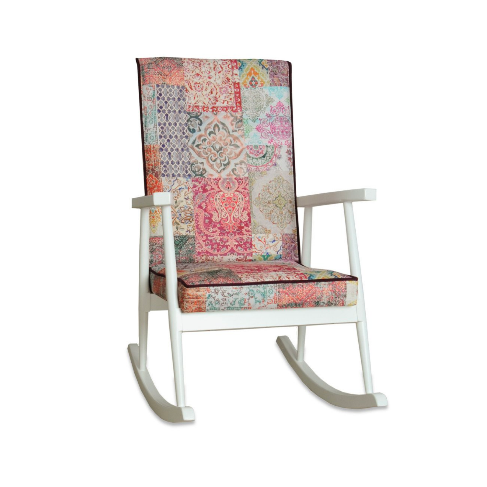 Asedia Trend Lake Otantik Döşemeli Sallanan Sandalye Dinlenme Emzirme Baba Tv Okuma Koltuğu Berjer 