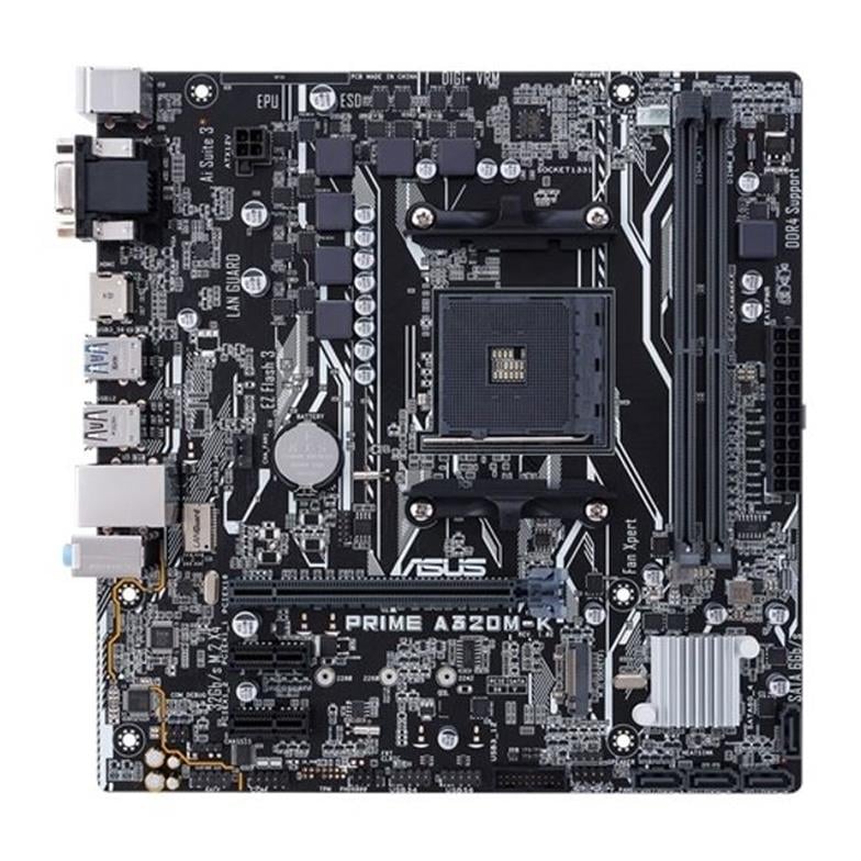 Asus PRIME A320M-K AMD AM4 DDR4 Micro ATX Anakart