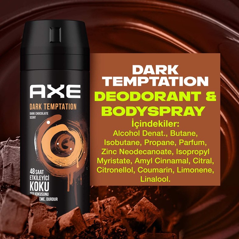 Axe Dark Temptation Edt Parfüm - Deodorant & Body Spray 2-Dark