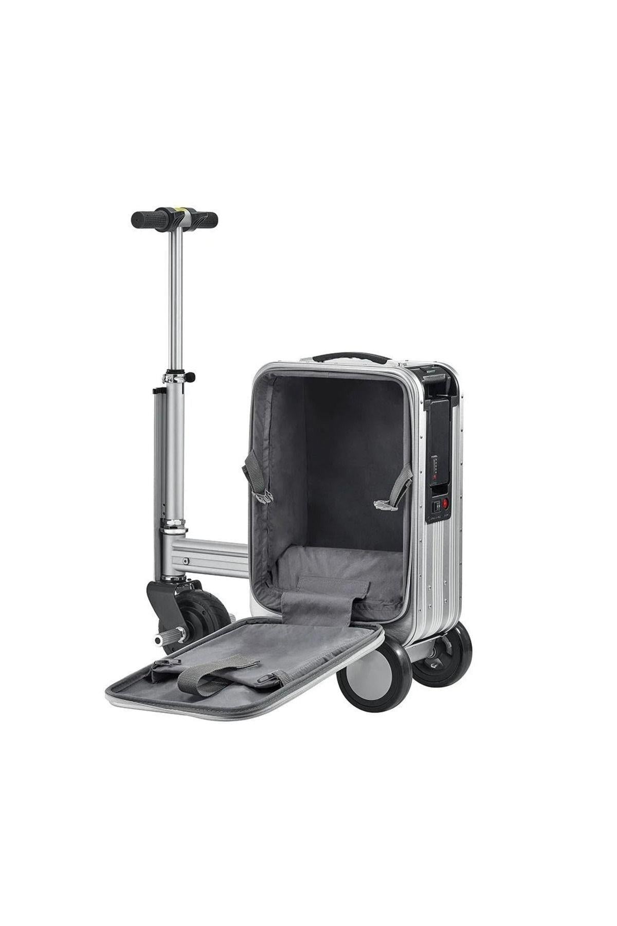 AirWheel SE3S Elektrikli Binilebilir Scooter Valiz Pembe