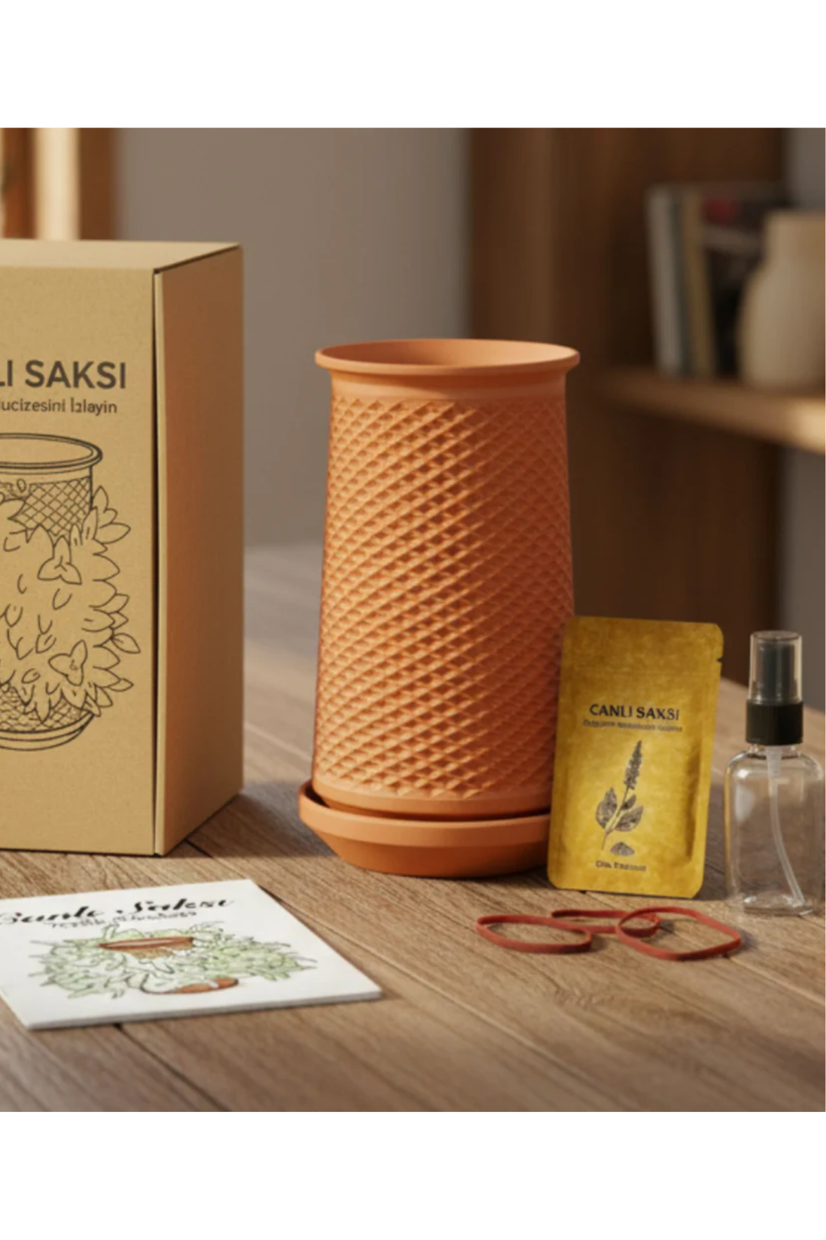 Reyo Canlı Saksı | Hidroponik El Yapımı Topraksız Saksı