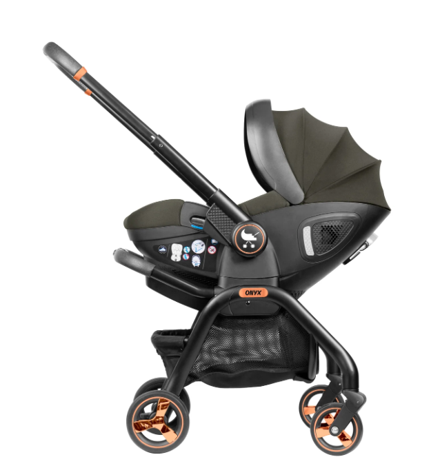 Merkür Bebe Onyx 2'si 1 Arada Oto Koltuğu Bebek Arabası Yeşil