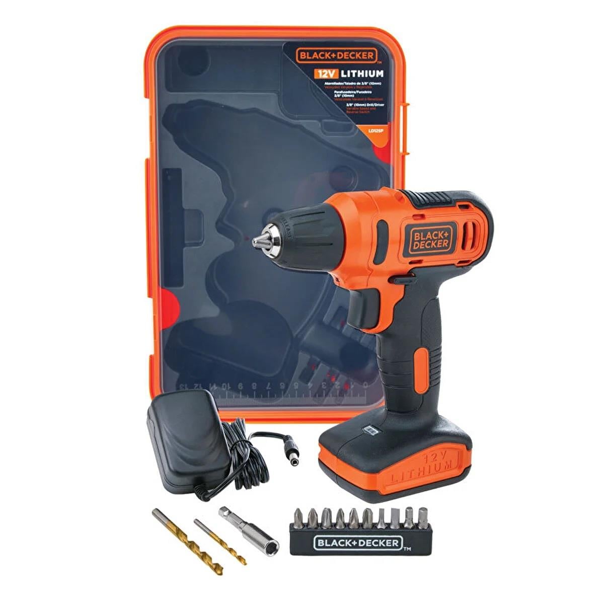 Black+Decker LD12SP Akülü Vidalama Makinesi