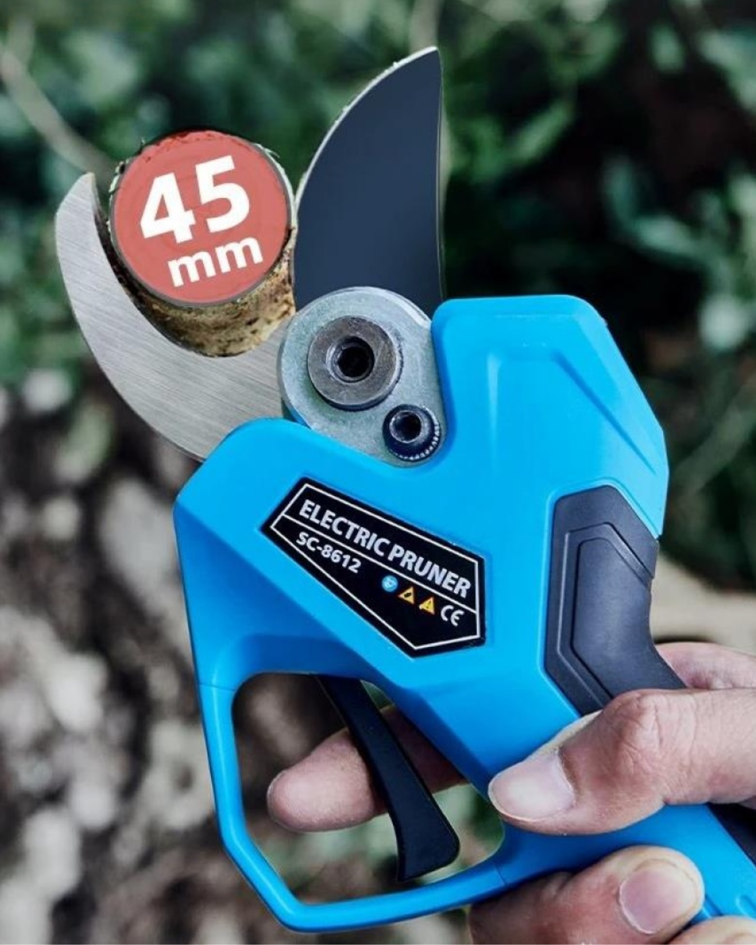 Suca SC 8612A LED Göstergeli Akülü Budama Makası 45 mm