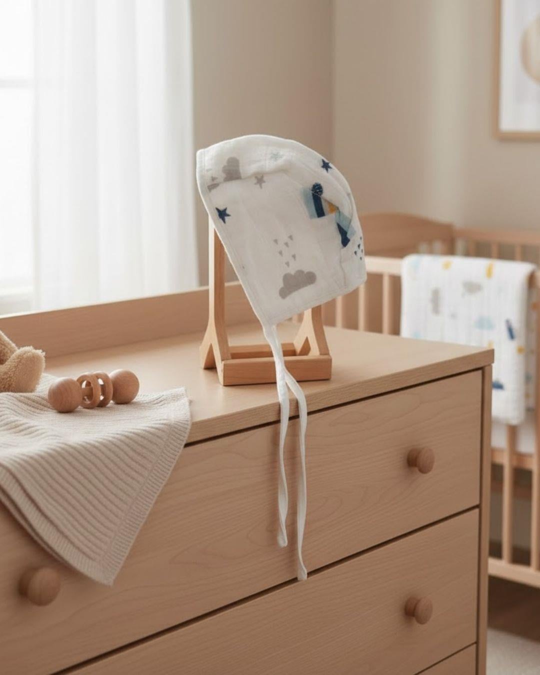 Reyo Beberotti Müslin Bebek Şapkası Güneş