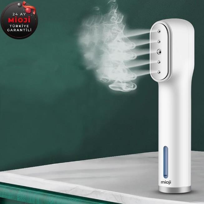 Mioji Mio X10SM 1200W Taşınabilir Ütü Güçlü Buharlı Kırışık Giderici - Gri
